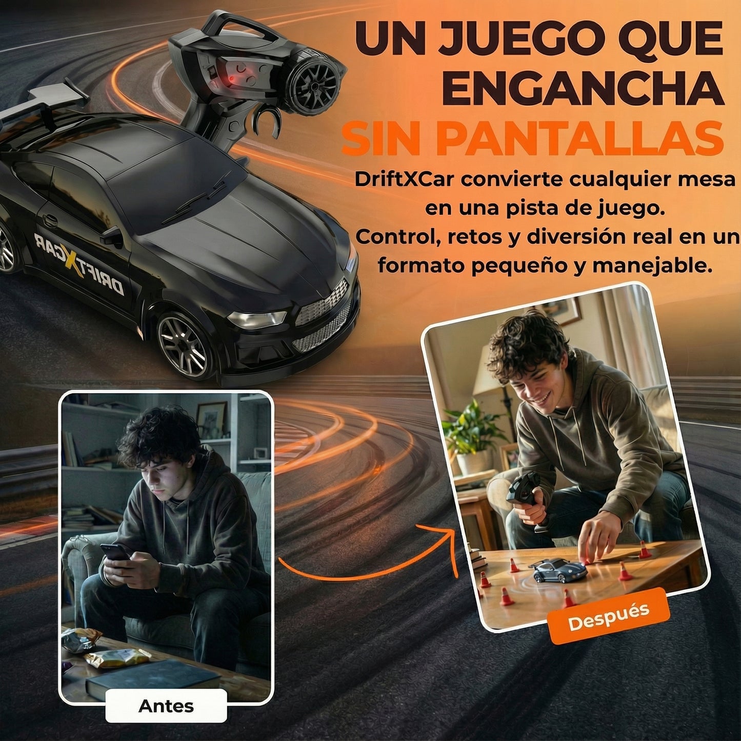 DriftXCar – Experiencia real de drift en mini